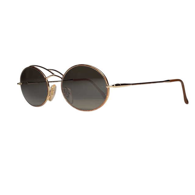 Casanova LC20 luxury vintage sunglasses 24 KT gold plated 