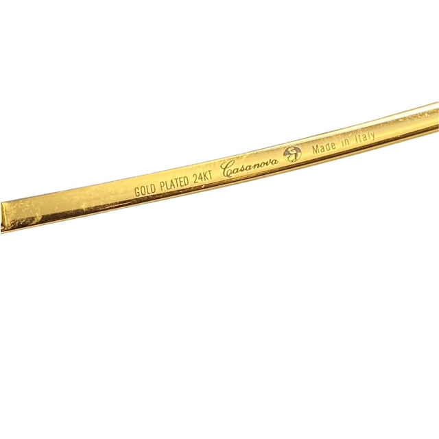 Casanova NM3  luxury vintage sunglasses 24KT Gold 