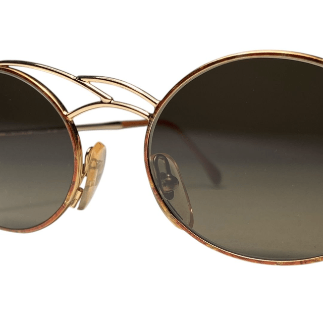Casanova LC20 luxury vintage sunglasses 24 KT gold plated 