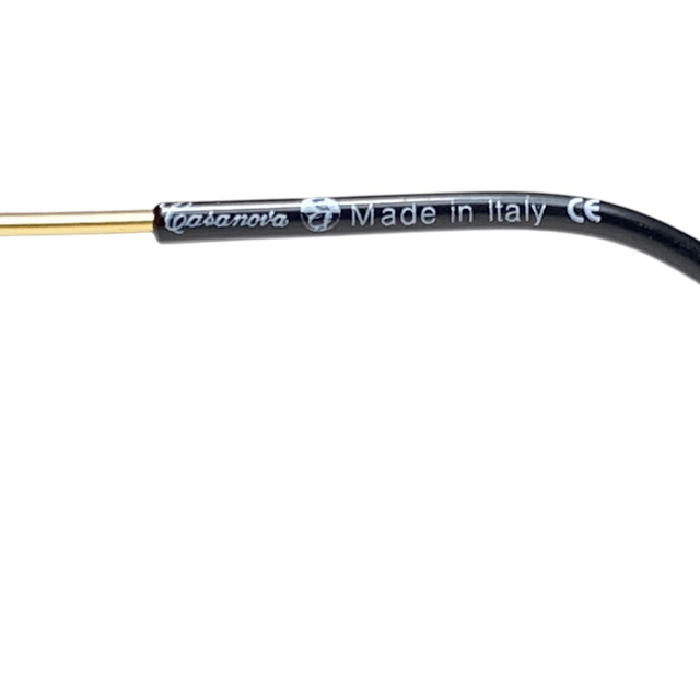 Casanova LC38 luxury vintage sunglasses 24 KT gold plated 