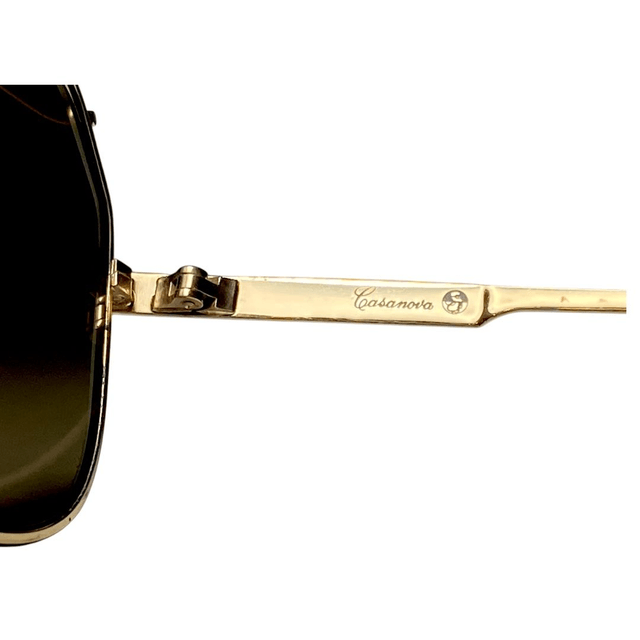 Casanova CN5 luxury sunglasses 24kt gold Plated 