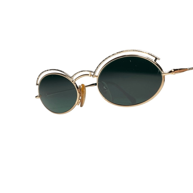 Casanova LC15 luxury vintage sunglasses 24 KT gold plated 