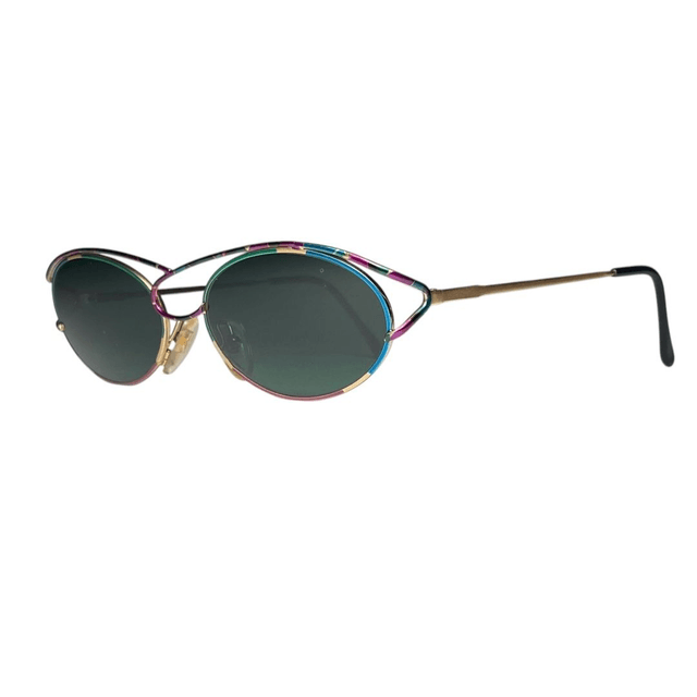 Casanova LC24 luxury vintage sunglasses 24 KT gold plated