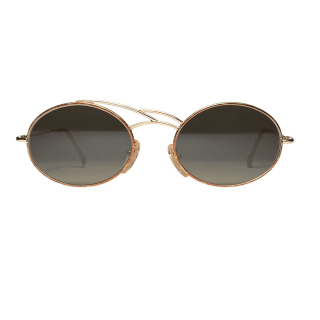 Casanova LC20 luxury vintage sunglasses 24 KT gold plated 